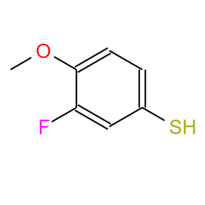 3-氟-4甲氧基苯硫酚；89818-27-9