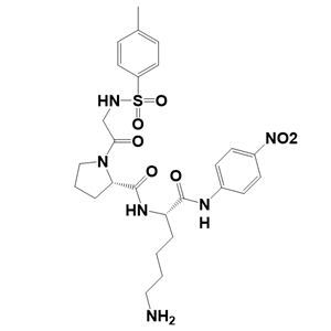 N-p-Tosyl-Gly-Pro-Lys-pNA (acetate),N-p-Tosyl-Gly-Pro-Lys-pNA (acetate)