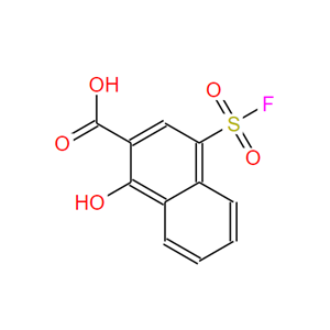 4-氟磺酰-1-羟基-2-萘甲酸,4-fluorosulfonyl-1-hydroxynaphthalene-2-carboxylic acid