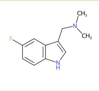 5-氟芦竹碱,1-(5-Fluoro-1H-indol-3-yl)-N,N-dimethylmethanamine