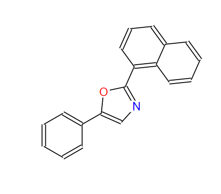 2-(1-萘基)-5-苯基噁唑,2-naphthalen-1-yl-5-phenyl-1,3-oxazole