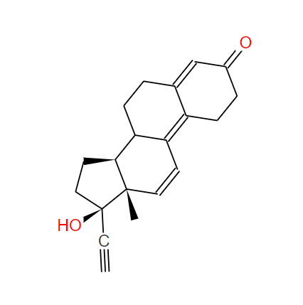 诺孕烯酮,17-Hydroxy-19-nor-17alpha-pregna-4,9,11-trien-20-yn-3-one