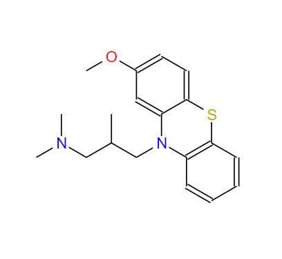 (±)-左美丙嗪,3-(2-Methoxy-10H-phenothiazin-10-yl)-N,N,2-trimethyl-1-propanamin e