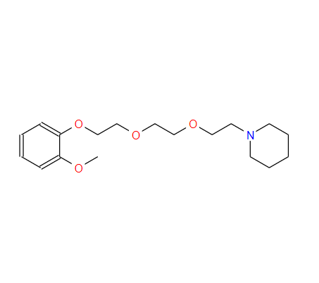 愈创哌特,1-[2-[2-[2-(2-methoxyphenoxy)ethoxy]ethoxy]ethyl]piperidine
