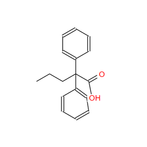 2,2-二苯基戊酸