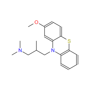 (±)-左美丙嗪,3-(2-Methoxy-10H-phenothiazin-10-yl)-N,N,2-trimethyl-1-propanamin e