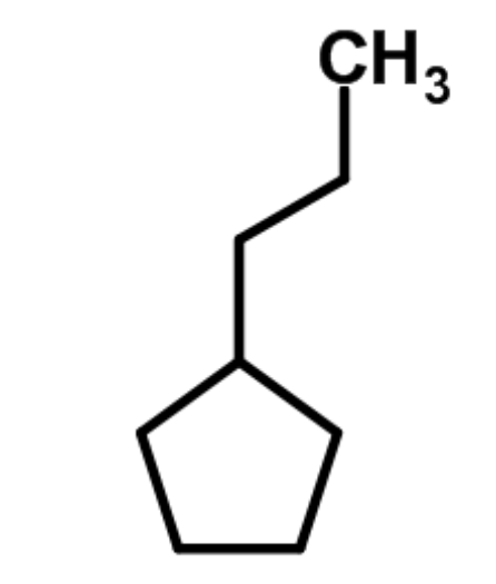 正丙基环戊烷,Propylcyclopentane