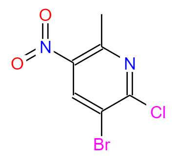 2-氯-3-溴-5-硝基-6-甲基吡啶,3-BROMO-2-CHLORO-5-NITRO-6-PICOLINE