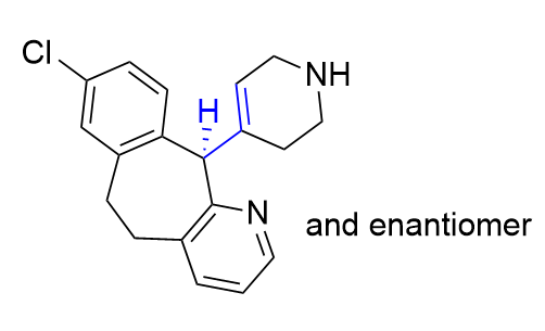 地氯雷他定杂质02,(11RS)-8-chloro-11-(1,2,3,6-tetrahydropyridin-4-yl)-6,11- dihydro-5H-benzo[5,6]cyclohepta[1,2-b]pyridine