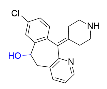 地氯雷他定杂质10,8-chloro-11-(piperidin-4-ylidene)-6,11-dihydro-5H-benzo[5,6]cyclohepta[1,2-b]pyridin-6-ol