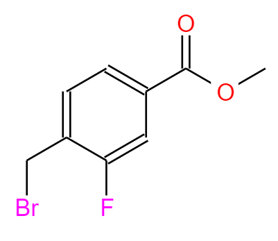 3-氟-4-（溴甲基）苯甲酸甲酯,4-BROMOMETHYL-3-FLUOROBENZOIC ACID METHYL ESTER