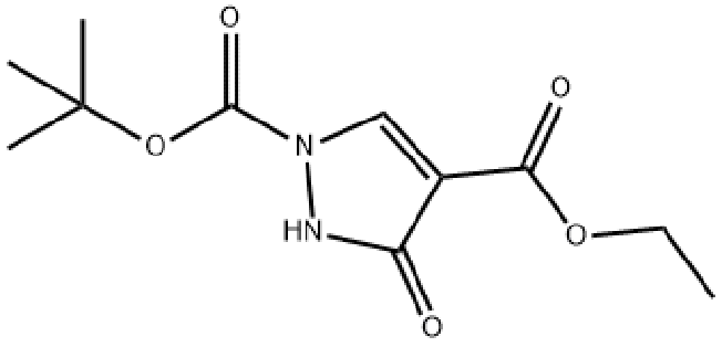 1-叔丁氧羰基-3-羟基-吡唑-4-羧酸乙酯,1-tert-butyl 4-ethyl 3-hydroxy-1H-pyrazole-1,4- dicarboxylate