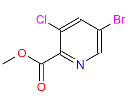 5-溴-3-氯-2-羧酸甲酯吡啶,5-Bromo-3-chloro-2-pyridinecarboxylic acid methyl ester