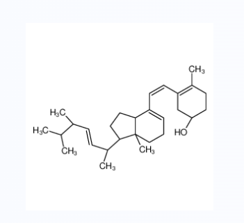 速甾醇,(6E,22E)-(3R)-9,10-secoergosta-5(10),6,8,22-tetraen-3-ol