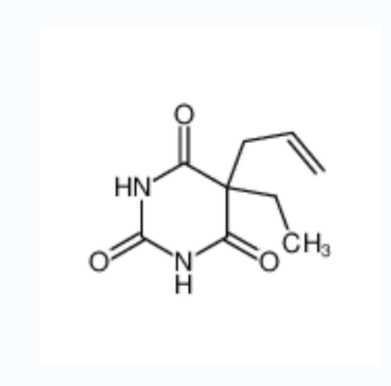 依沙比妥,5-ethyl-5-prop-2-enyl-1,3-diazinane-2,4,6-trione