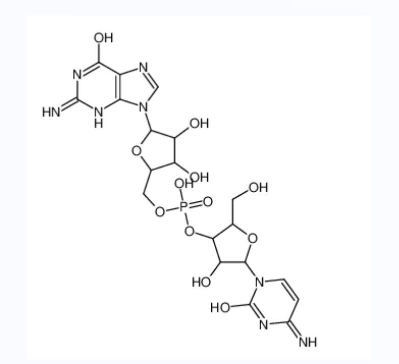 胞苷酰-(3',5')-鸟苷,[5-(2-amino-6-oxo-3H-purin-9-yl)-3,4-dihydroxyoxolan-2-yl]methyl [5-(4-amino-2-oxopyrimidin-1-yl)-4-hydroxy-2-(hydroxymethyl)oxolan-3-yl] hydrogen phosphate