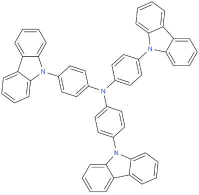 4,4',4''-三(咔唑-9-基)三苯胺,4,4',4''-Tris(carbazol-9-yl)-triphenylamine