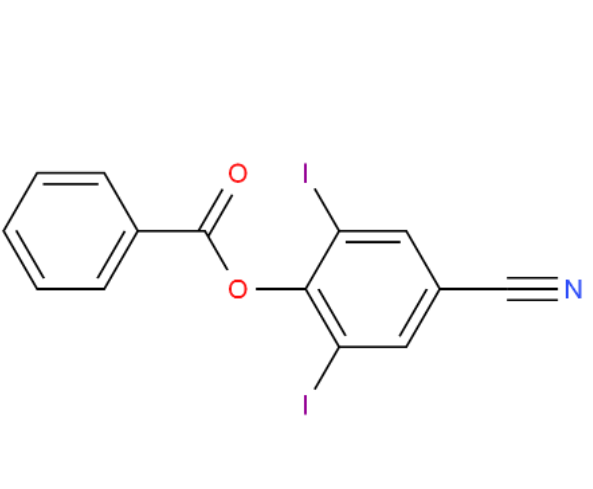 4-HYDROXY-3,5-DIIODOBENZONITRILE BENZOATE,4-HYDROXY-3,5-DIIODOBENZONITRILE BENZOATE