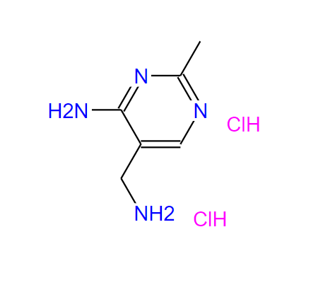 5-氨基甲基-2-甲基嘧啶-4-胺雙鹽酸鹽,5-(aminomethyl)-2-methylpyrimidin-4-amine,dihydrochloride