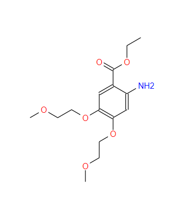 4,5-二(2-甲氧基乙氧基)-2-氨基苯甲酸乙酯,Ethyl 4,5-bis(2-methoxyethoxy)-2-aminobenzoate