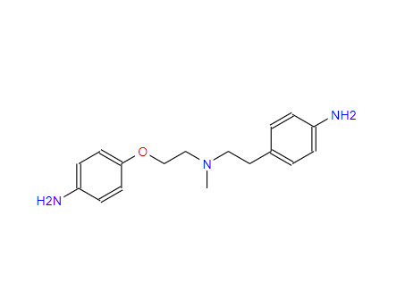 N-甲基-N-(4-氨基苯氧乙基)-4-氨基苯乙胺,N-Methyl-N-(2-(4-aminophenoxy)ethyl)-2-(4-aminophenyl)ehtanamine