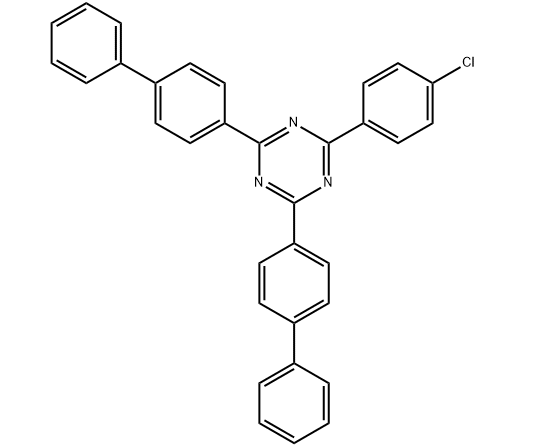 2,4-二([1,1'-联苯]-4-基)-6-(4-氯苯基)-1,3,5-三嗪,1,3,5-Triazine, 2,4-bis([1,1'-biphenyl]-4-yl)-6-(4-chlorophenyl)-