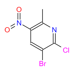 2-氯-3-溴-5-硝基-6-甲基吡啶