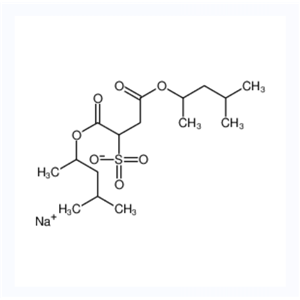 磺化琥珀酸双(1,3二甲丁醇)酯钠盐,Sodium 1,4-bis[(4-methyl-2-pentanyl)oxy]-1,4-dioxo-2-butanesulfon ate