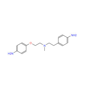 N-甲基-N-(4-氨基苯氧乙基)-4-氨基苯乙胺；115256-13-8