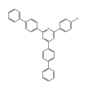 2,4-二([1,1'-联苯]-4-基)-6-(4-氯苯基)-1,3,5-三嗪