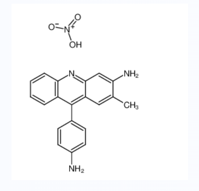 碱性染革黄棕,9-(4-aminophenyl)-2-methylacridin-3-amine,nitric acid