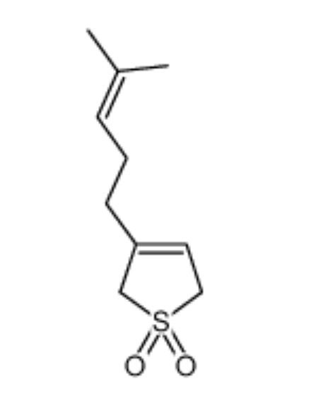 2,5-dihydro-3-(4-methyl-3-penten-1-yl)thiophene 1,1-dioxide,2,5-dihydro-3-(4-methyl-3-penten-1-yl)thiophene 1,1-dioxide