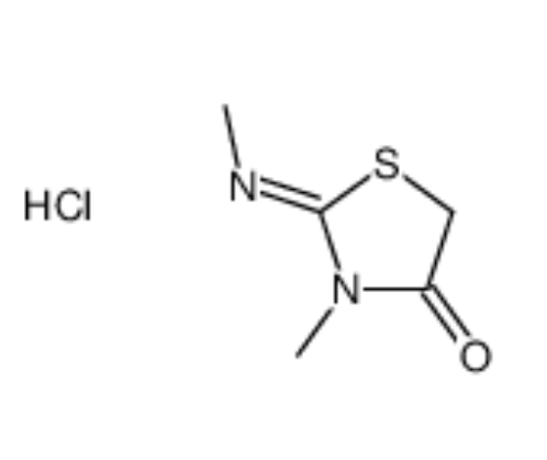 3-methyl-2-methylimino-1,3-thiazolidin-4-one,hydrochloride,3-methyl-2-methylimino-1,3-thiazolidin-4-one,hydrochloride