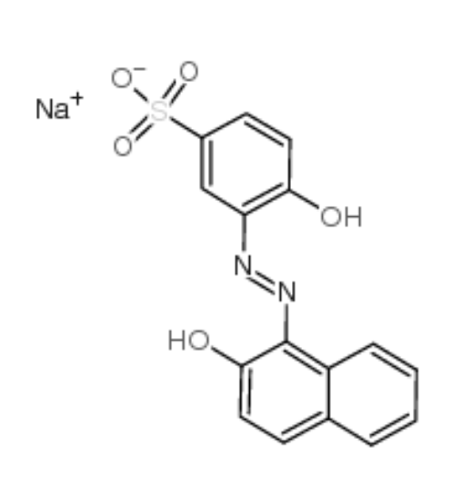 酸性媒介蓝K,Benzenesulfonic acid,4-hydroxy-3-[2-(2-hydroxy-1-naphthalenyl)diazenyl]-, sodium salt (1:1)