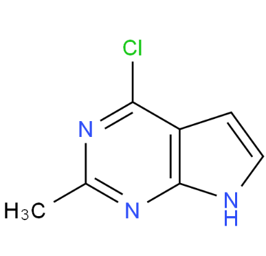 4-氯-2-甲基-1H-吡咯并[2,3-d]嘧啶,4-Chloro-2-methyl-1H-pyrrolo[2,3-d]pyrimidine