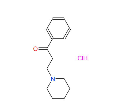 BETA-吡咯烷苯丙酮盐酸盐,1-phenyl-3-piperidin-1-ylpropan-1-one,hydrochloride