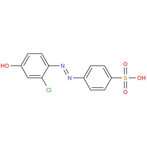 乐伐替尼杂质21,(E)-4-((2-chloro-4-hydroxyphenyl)diazenyl)benzenesulfonic acid