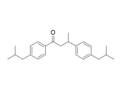 布洛芬杂质H,1,3-bis(4-isobutylphenyl)butan-1-one