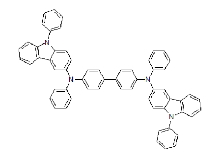 N,N-苯基-N,N-(9-苯基-3-咔唑基)-1,1-聯(lián)苯-4,4-二胺,N4,N4'-dipheny-N4,N4'-bis(9-phenyl-9H-carbazol-3-yl)biphenyl-4,4'-diaMine