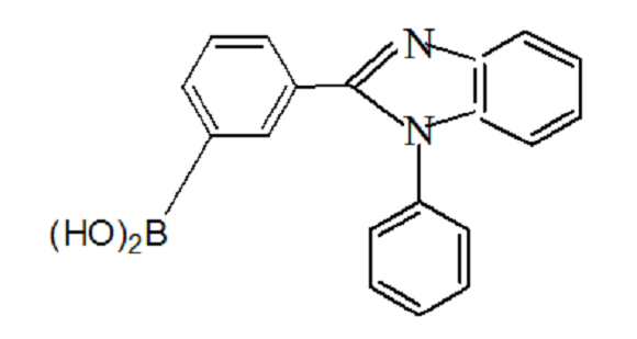 (3-(1-苯基-1H-苯并[d]咪唑-2-基)苯基)硼酸,(3-(1-Phenyl-1H-benzo[d]imidazol-2-yl)phenyl)boronicacid