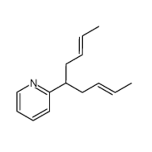 2-[1-(but-2-enyl)pent-3-enyl]pyridine,2-[1-(but-2-enyl)pent-3-enyl]pyridine