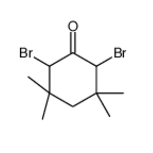 2,6-dibromo-3,3,5,5-tetramethylcyclohexan-1-one,2,6-dibromo-3,3,5,5-tetramethylcyclohexan-1-one