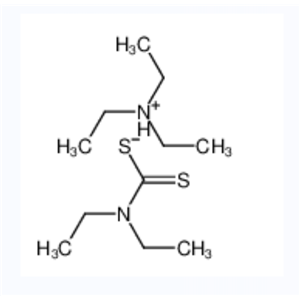 二乙基二硫代氨基甲酸二乙铵盐,diethylcarbamodithioic acid,N,N-diethylethanamine
