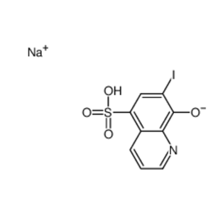 sodium,8-hydroxy-7-iodoquinoline-5-sulfonate,sodium,8-hydroxy-7-iodoquinoline-5-sulfonate