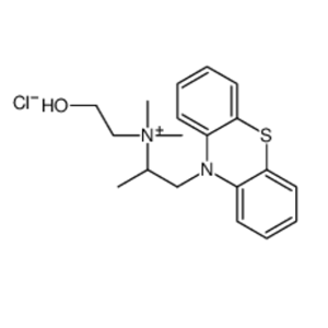 N-(2-hydroxyethyl)-N,N-dimethyl-1-(10H-phenothiazin-10-yl)propan-2-aminium chloride