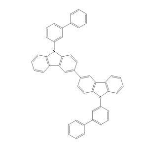 9,9′-双([1,1′-联苯]-3-基)-3,3′-双-9H-咔唑,9,9′-Bis([1,1′-biphenyl]-3-yl)-3,3′-bi-9H-carbazole