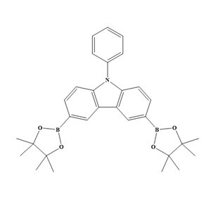 9-苯基-3,6-双硼酸频哪醇酯-9H-咔唑,9-Phenyl-3,6-bis(4,4,5,5-tetramethyl-1,3,2-dioxaborolan-2-yl)-9H-carbazole