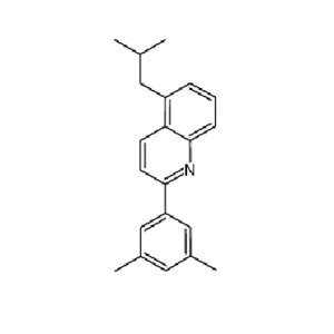 2-(3,5-二甲基苯基)-5-异丁基喹啉