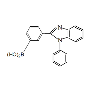 (3-(1-苯基-1H-苯并[d]咪唑-2-基)苯基)硼酸