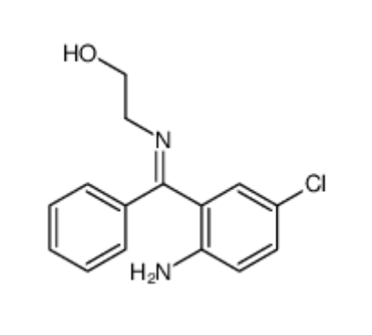 2-[[(2-amino-5-chlorophenyl)-phenylmethylidene]amino]ethanol,2-[[(2-amino-5-chlorophenyl)-phenylmethylidene]amino]ethanol